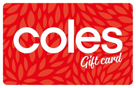 coles group and myer gift card